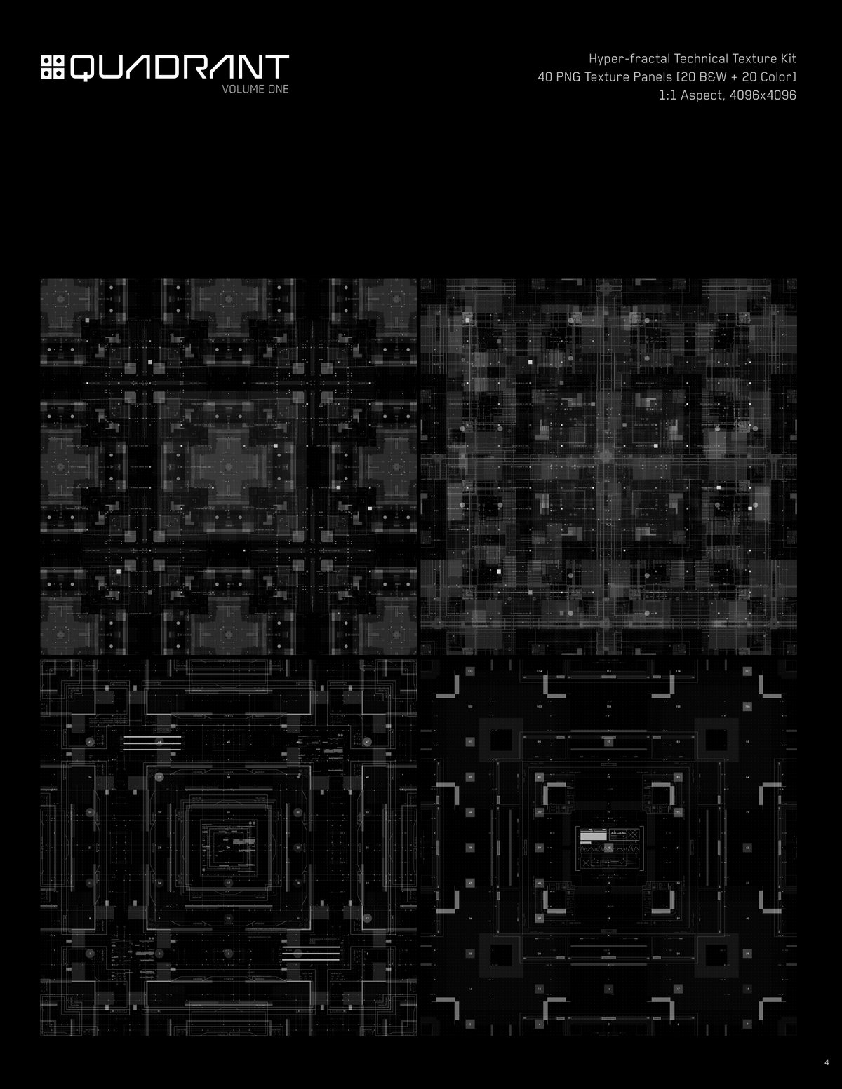 Quadrant Texture Kit Volume 1 - detail page 5