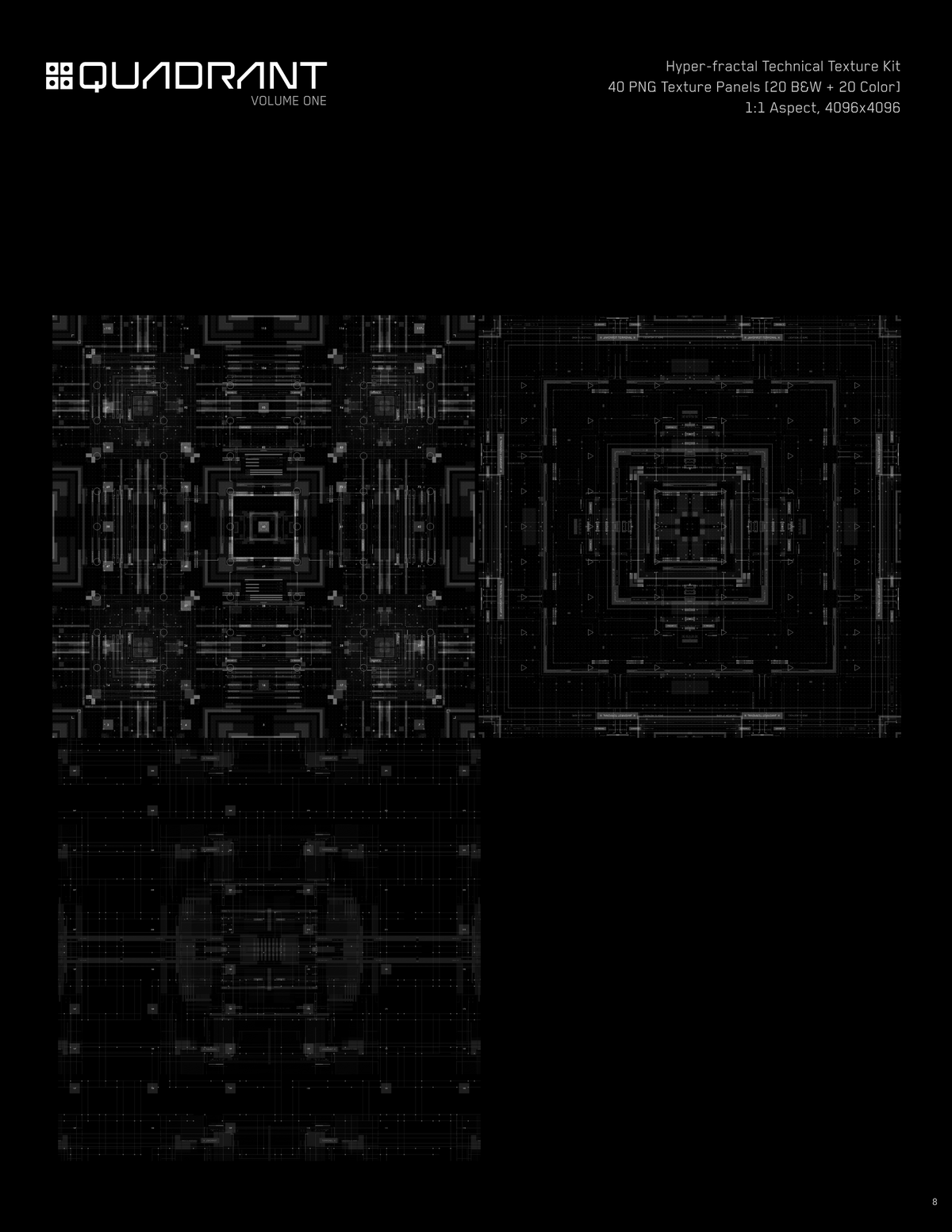 Quadrant Texture Kit Volume 1 - detail page 7