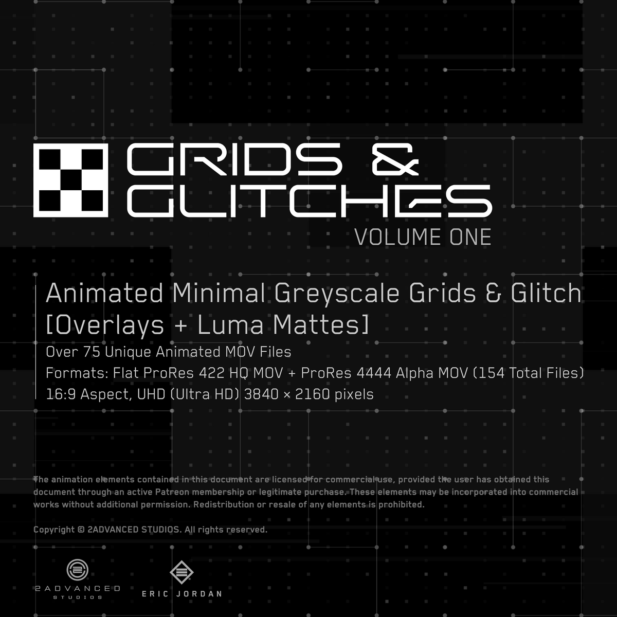 Grids & Glitches Motion Kit Volume 1 - square hero