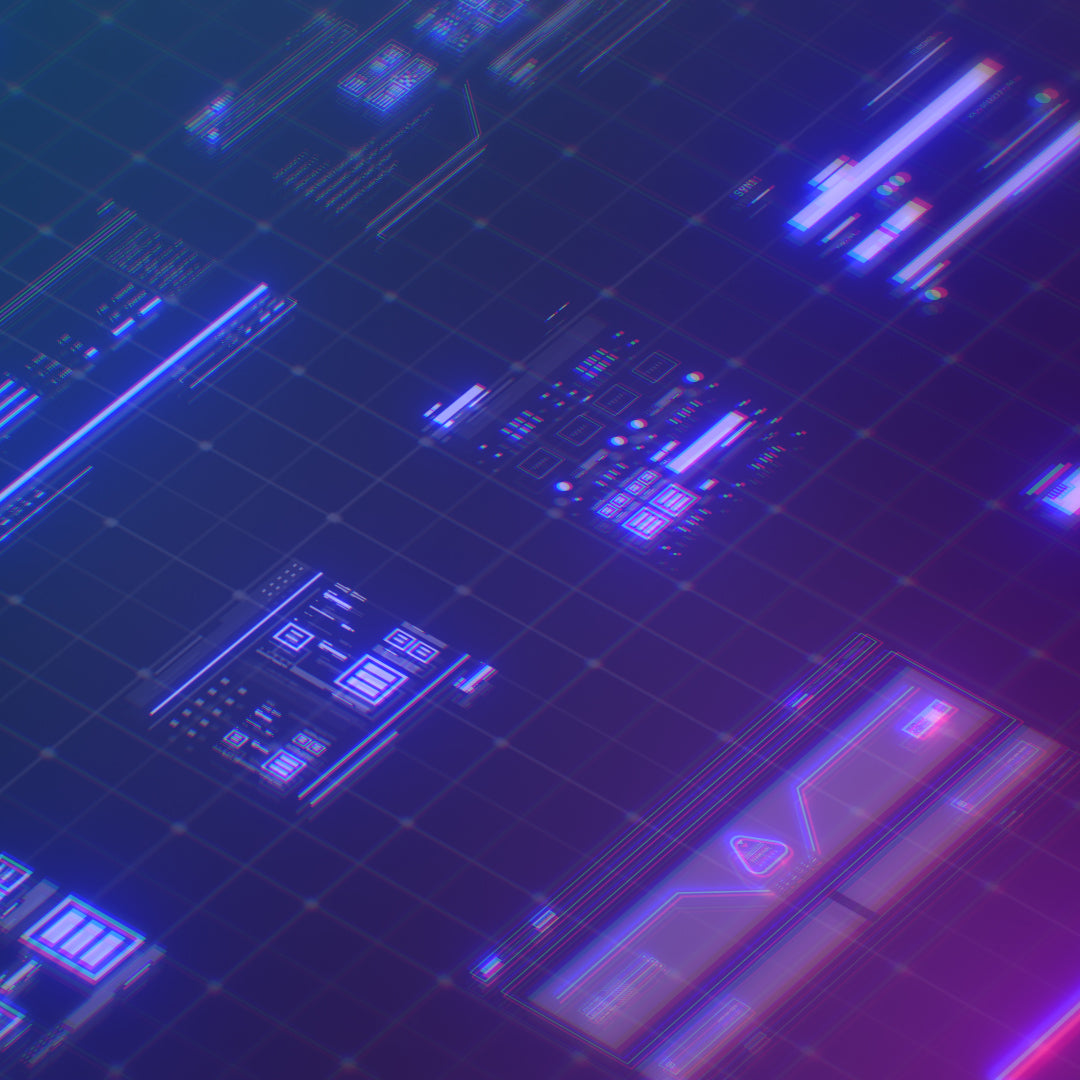 UI/HUD/FUI Tech Volume 1: "Ultraglyph©"