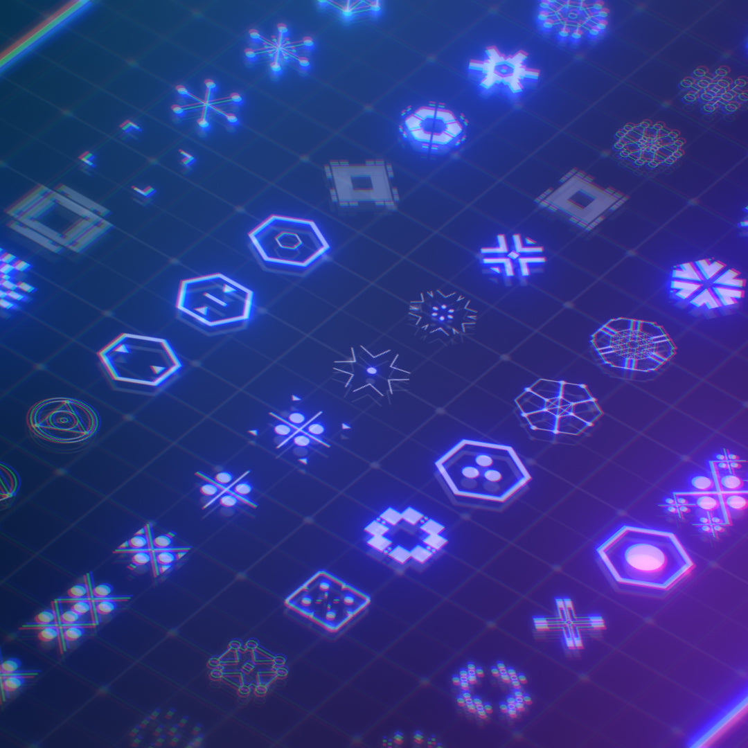 UI/HUD/FUI Tech Volume 1: "Ultraglyph©"