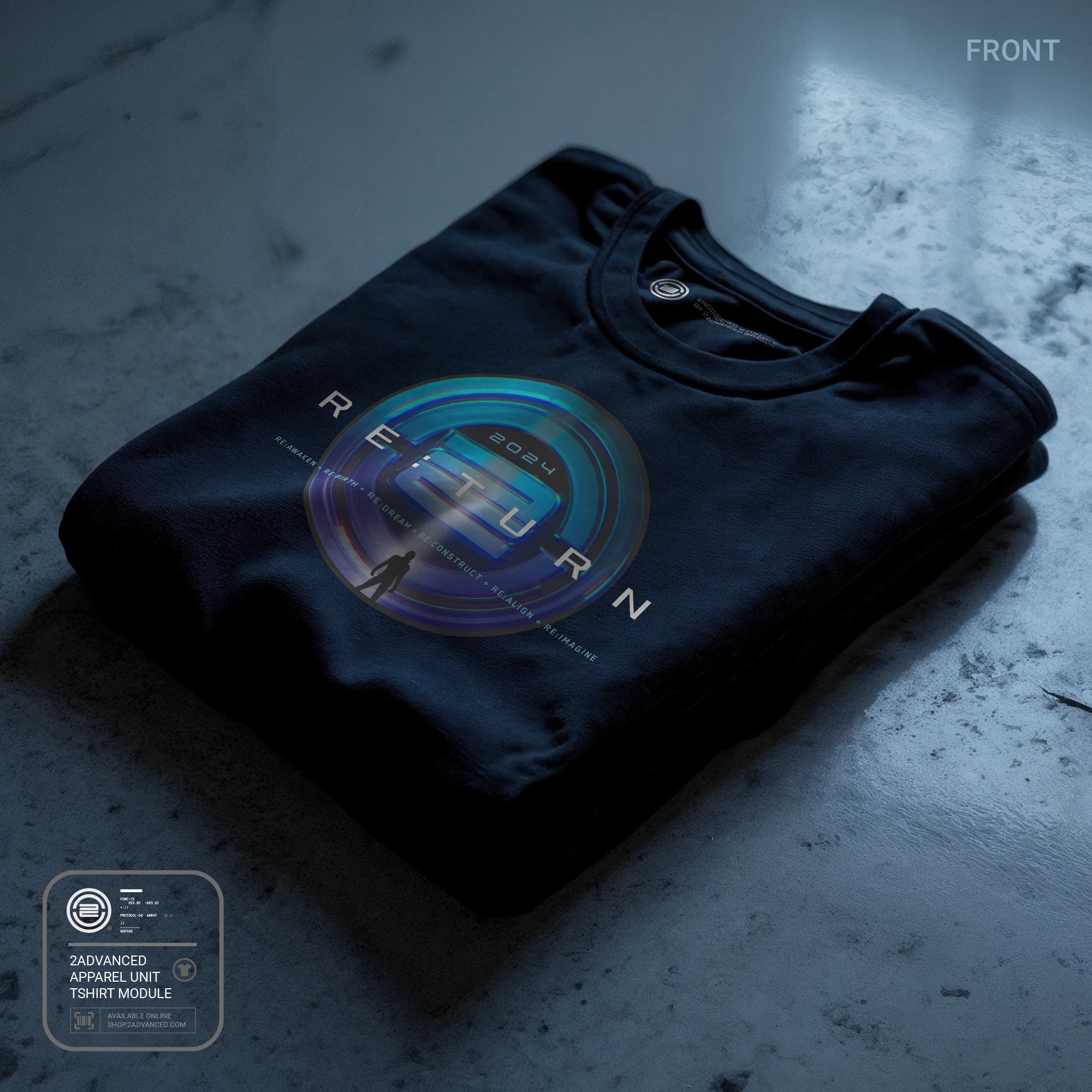 2Advanced Special Edition "Re:Turn" Graphic w/ Tag Line on Back